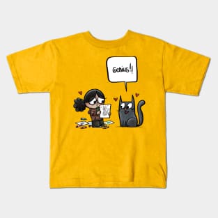 Cat Portraits Kids T-Shirt